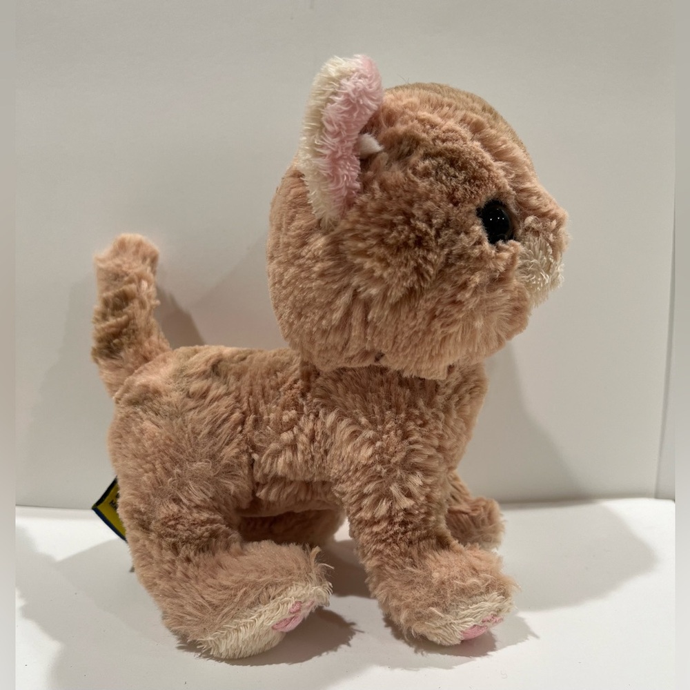 Sunlemon Brown neko Cat Animal Plush 6" Stuffed Toy Doll - Picture 3 of 12